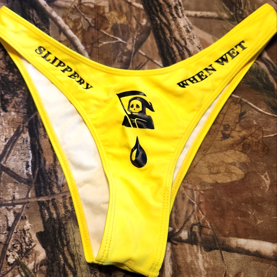 Sexy Slippery When Wet Bikini Sz Xl Sexy Slippery When Wet Bikini Sz Xl